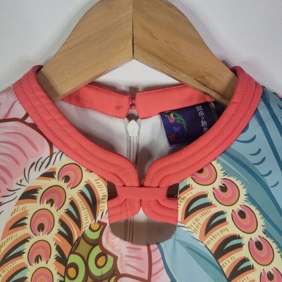 Colorful Tiger Print Dress - Picture 5 of 14